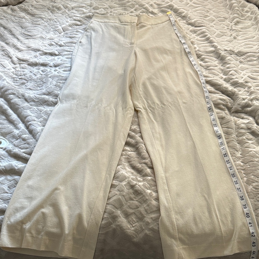 NWOT Rachel Zoe Cream Women's Pantsuit - Picture 5 of 7